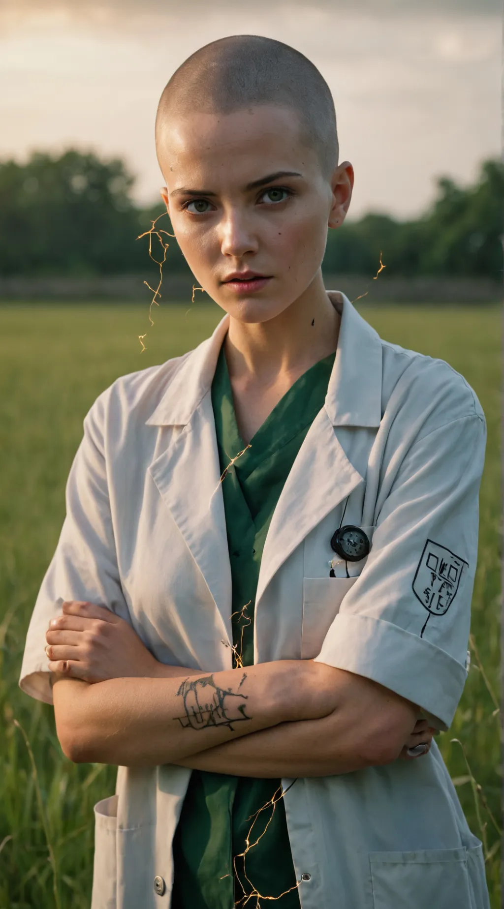 ai character: Stranger Things, Eleven background