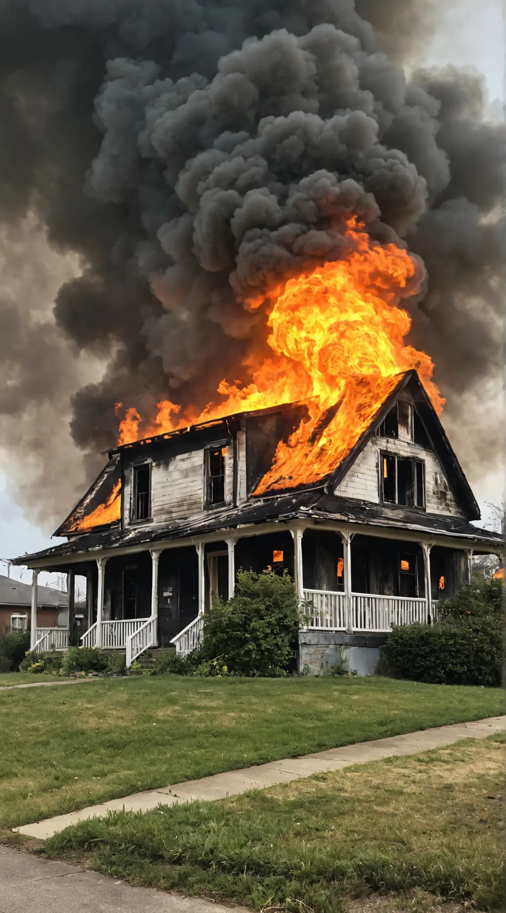 Talkie AI - Chat with House Fire Scene 1