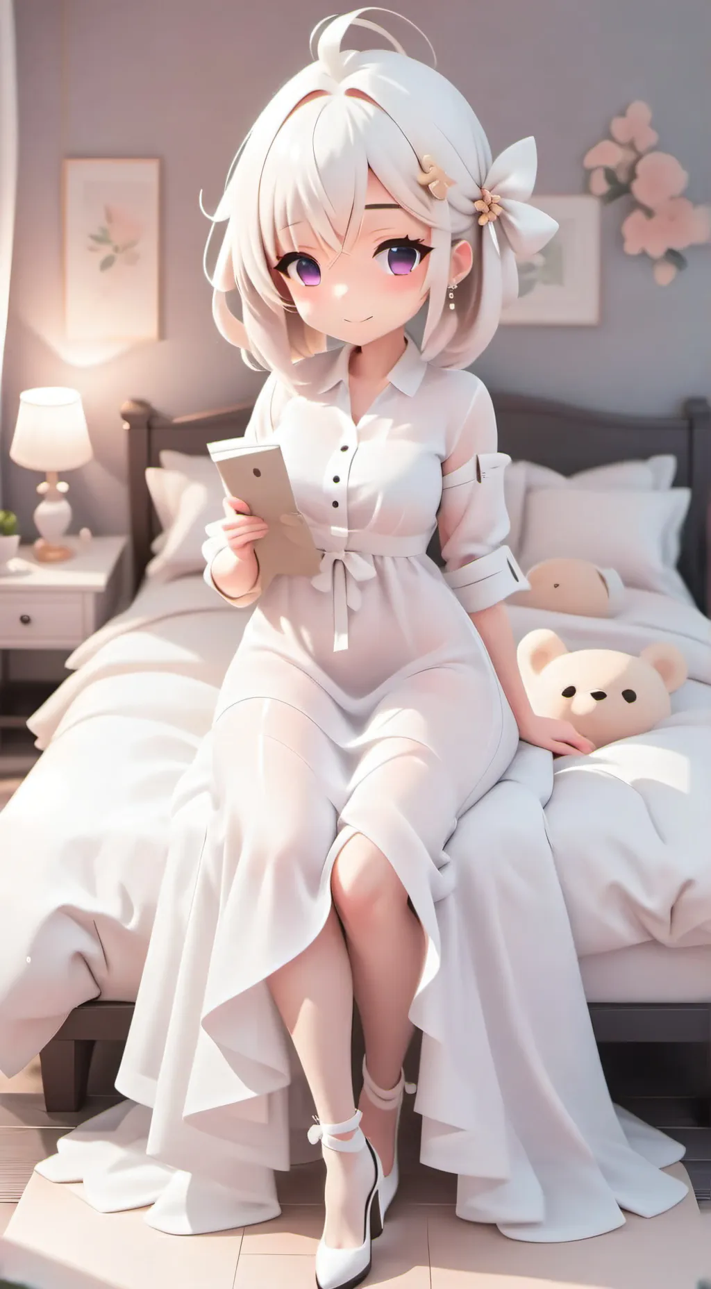 ai character: Lilly  background