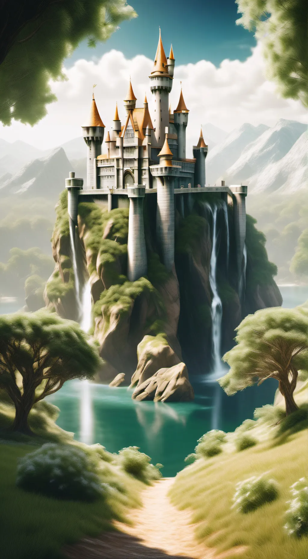 ai character: Hogwarts!😍 background