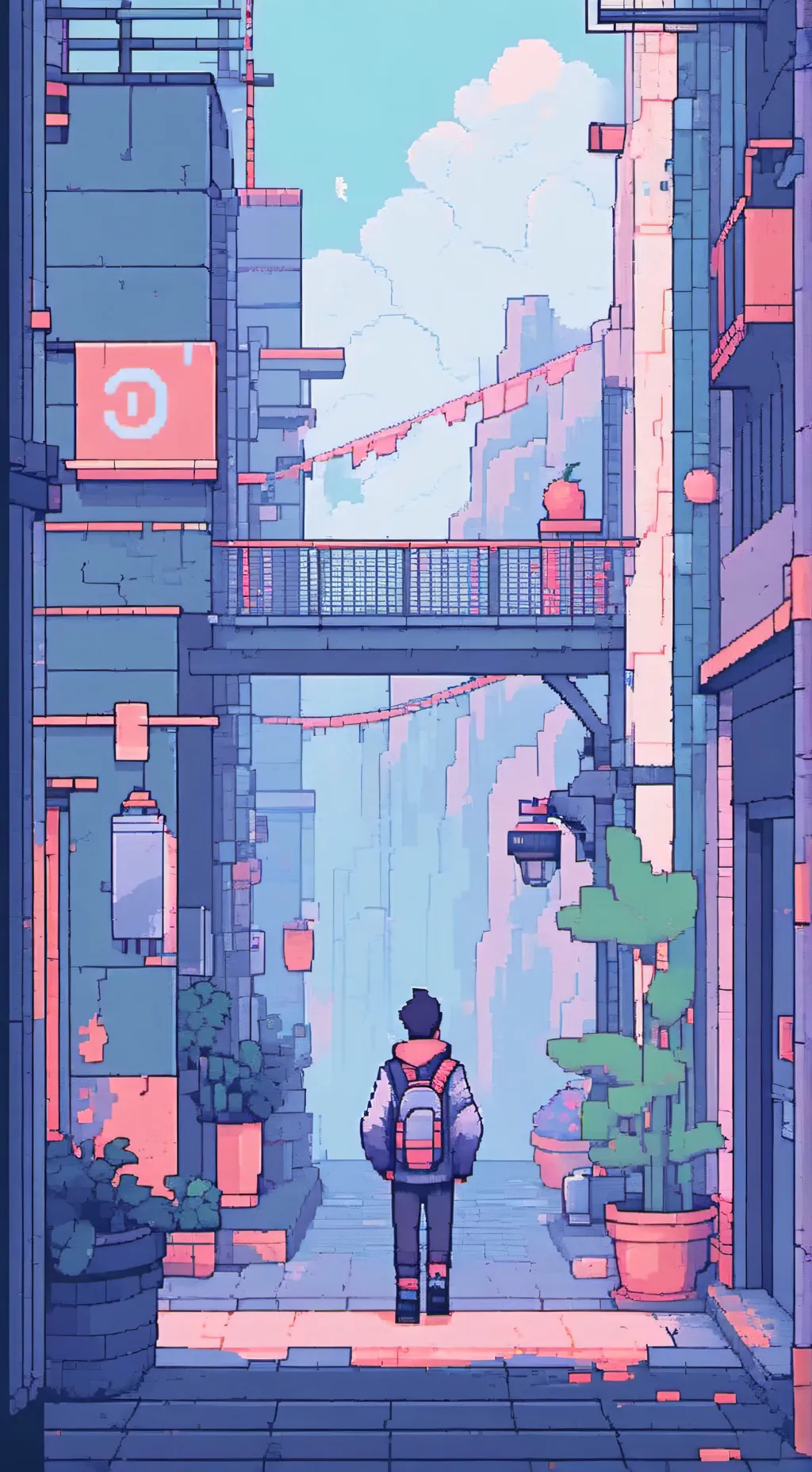 ai character: Pix background