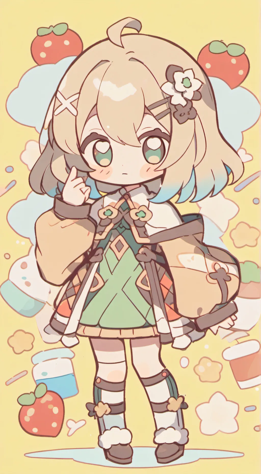 ai character: PJO but twist background