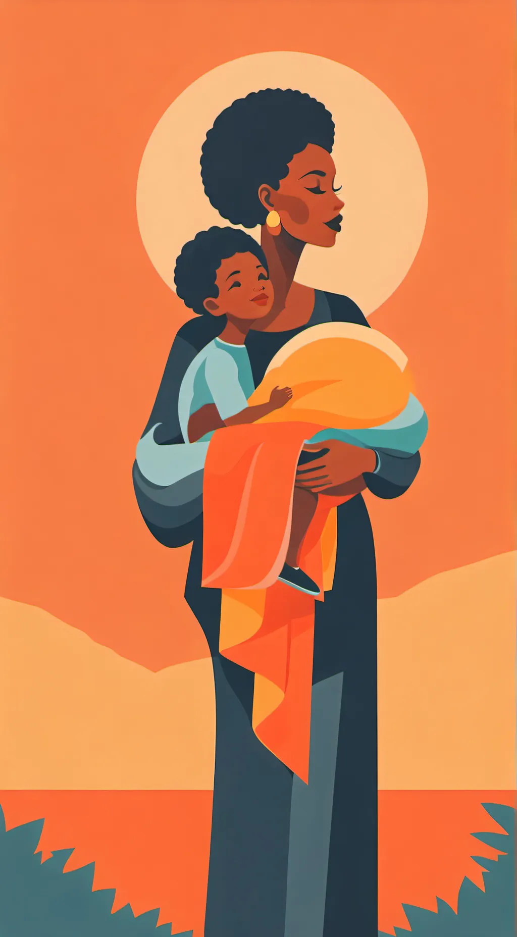 ai character: Your mother background