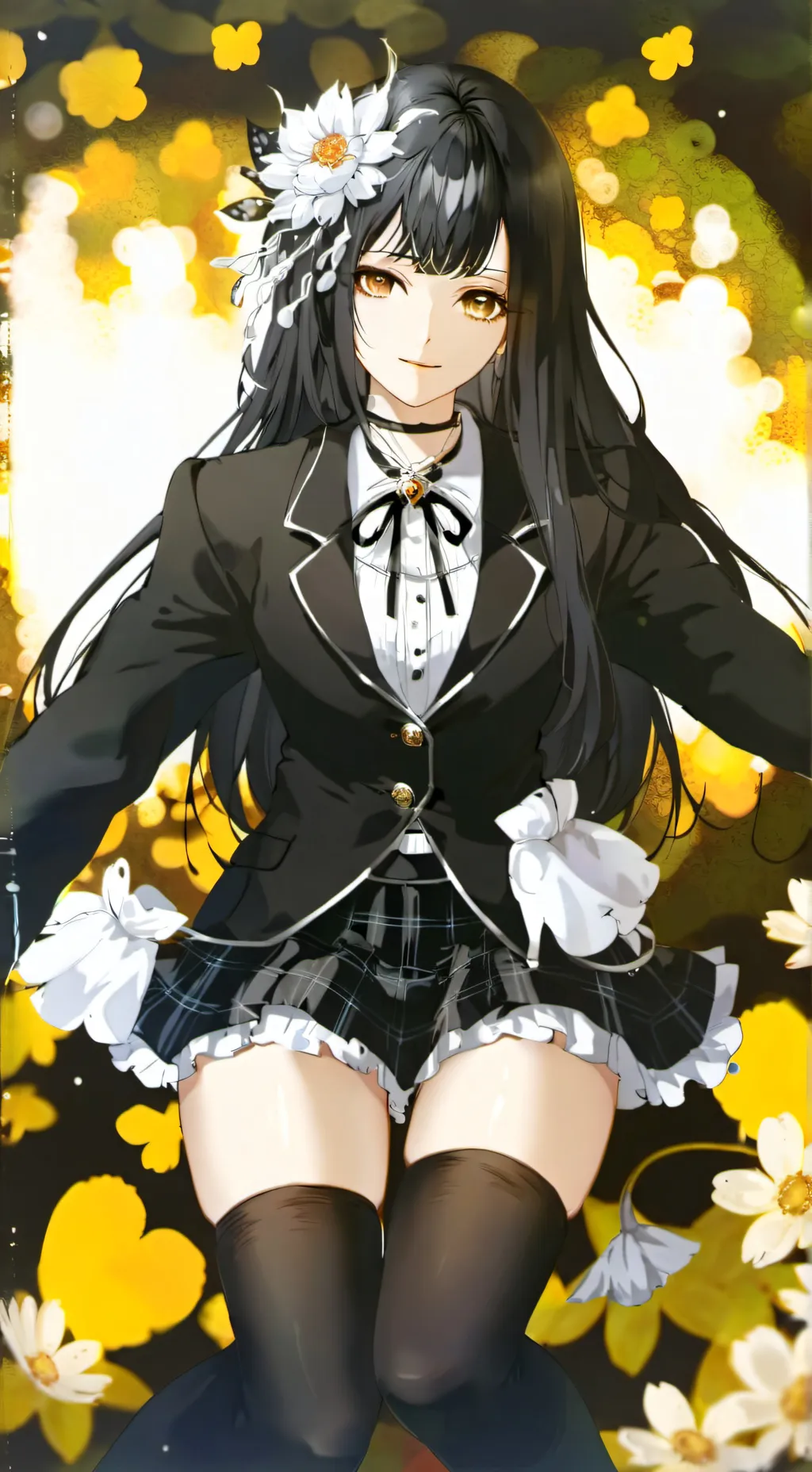 ai character: Nina  background