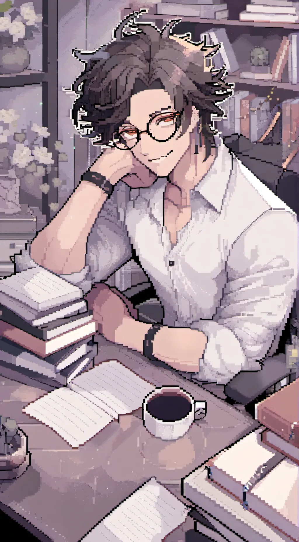 ai character: Mr. Shen background