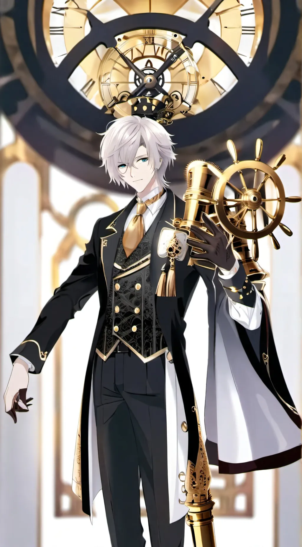 ai character: a talkie background