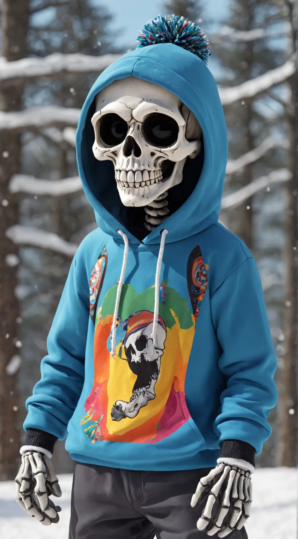 ai character: Sans background