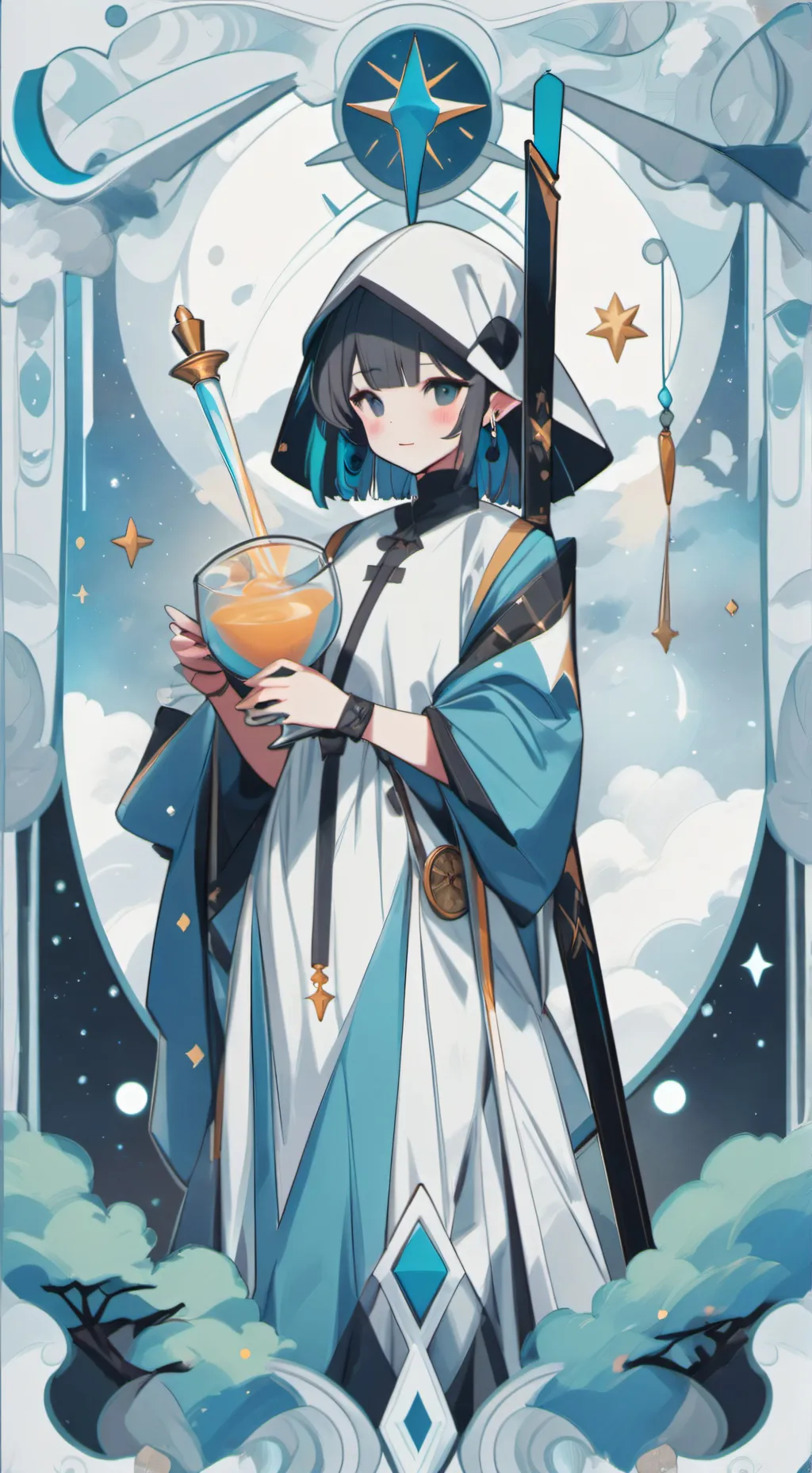 ai character: boba background