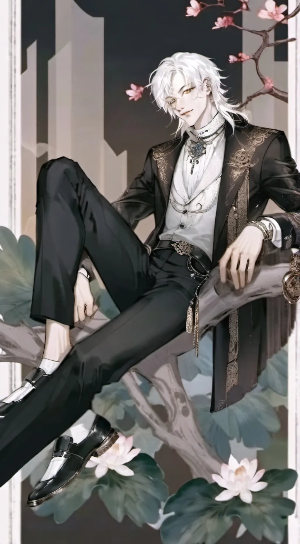 ai character: Enemy’s to lovers background