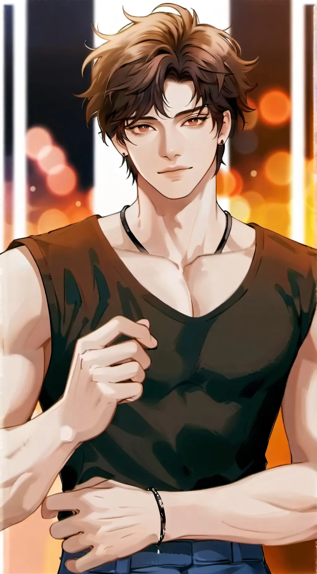 ai character: ʟᴜᴄᴀs✨ background