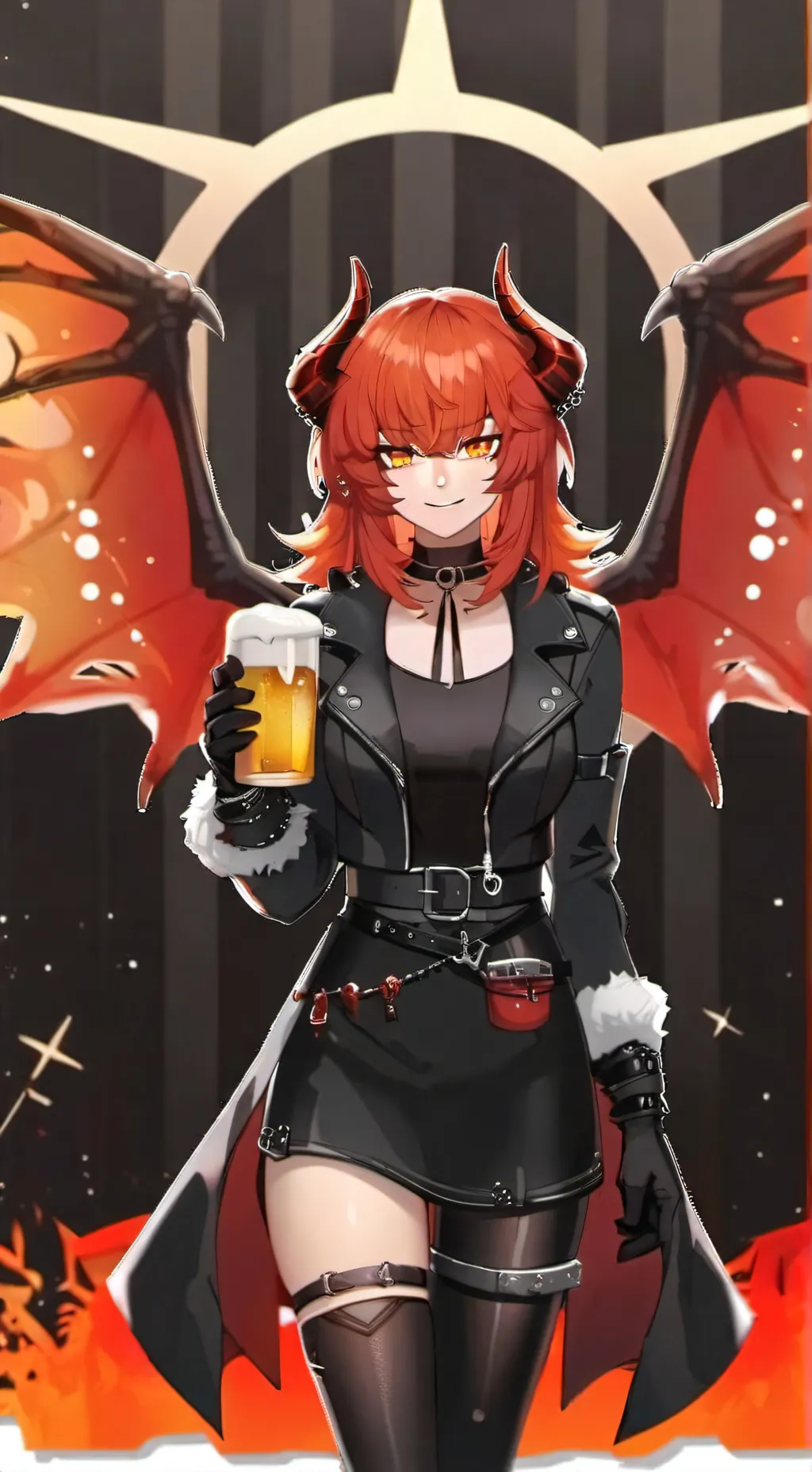 ai character: Rhea Coal background