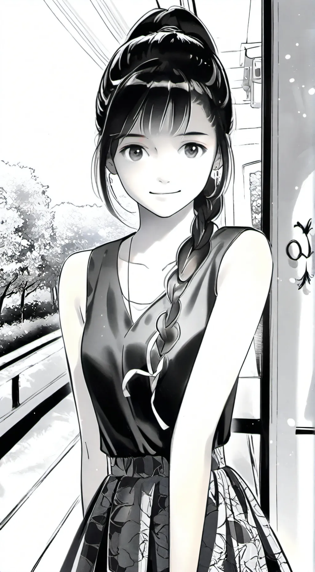 ai character: sleepover background