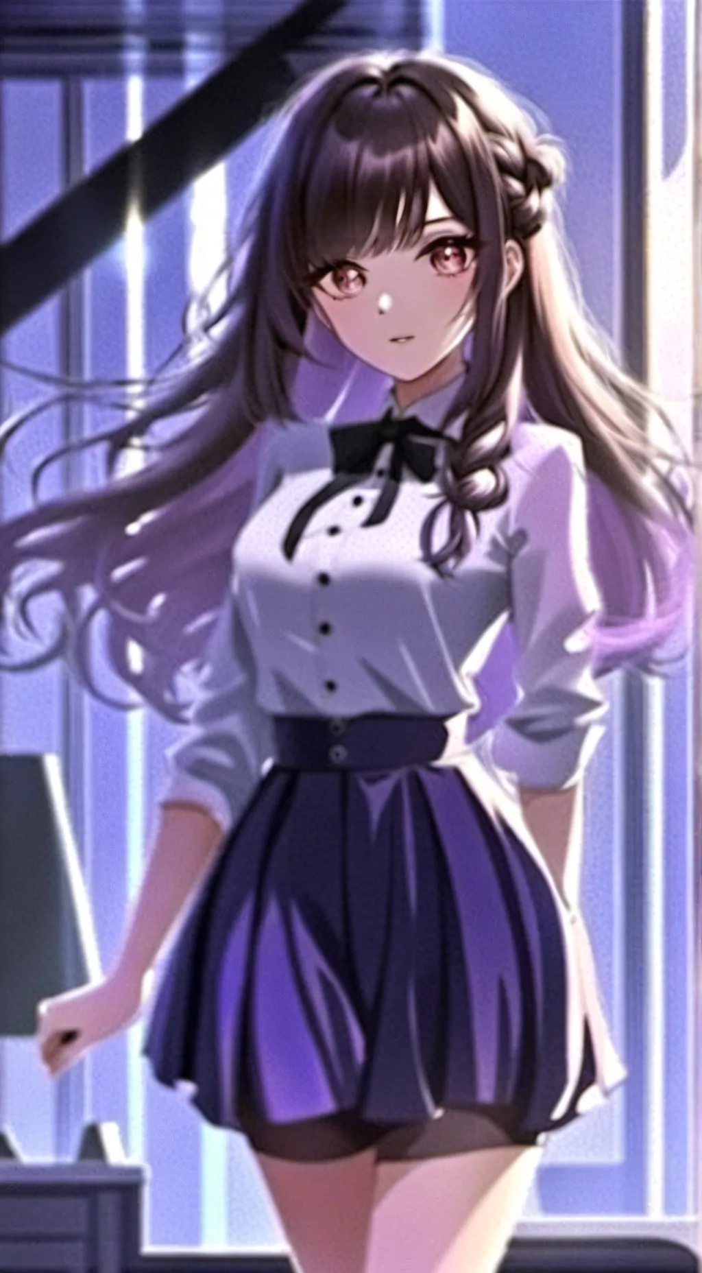 ai character: katy background