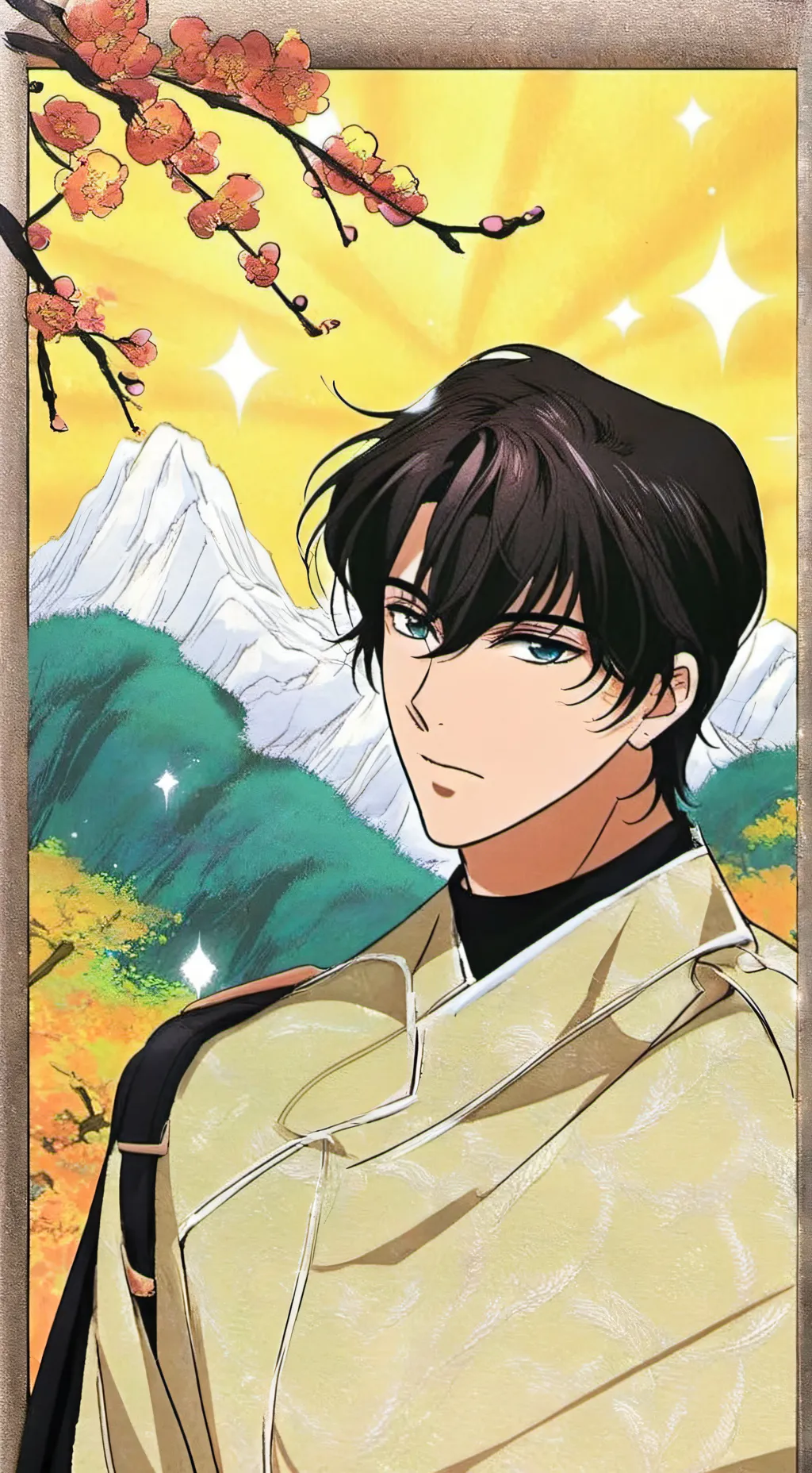 ai character: Zen⭐⭐ background