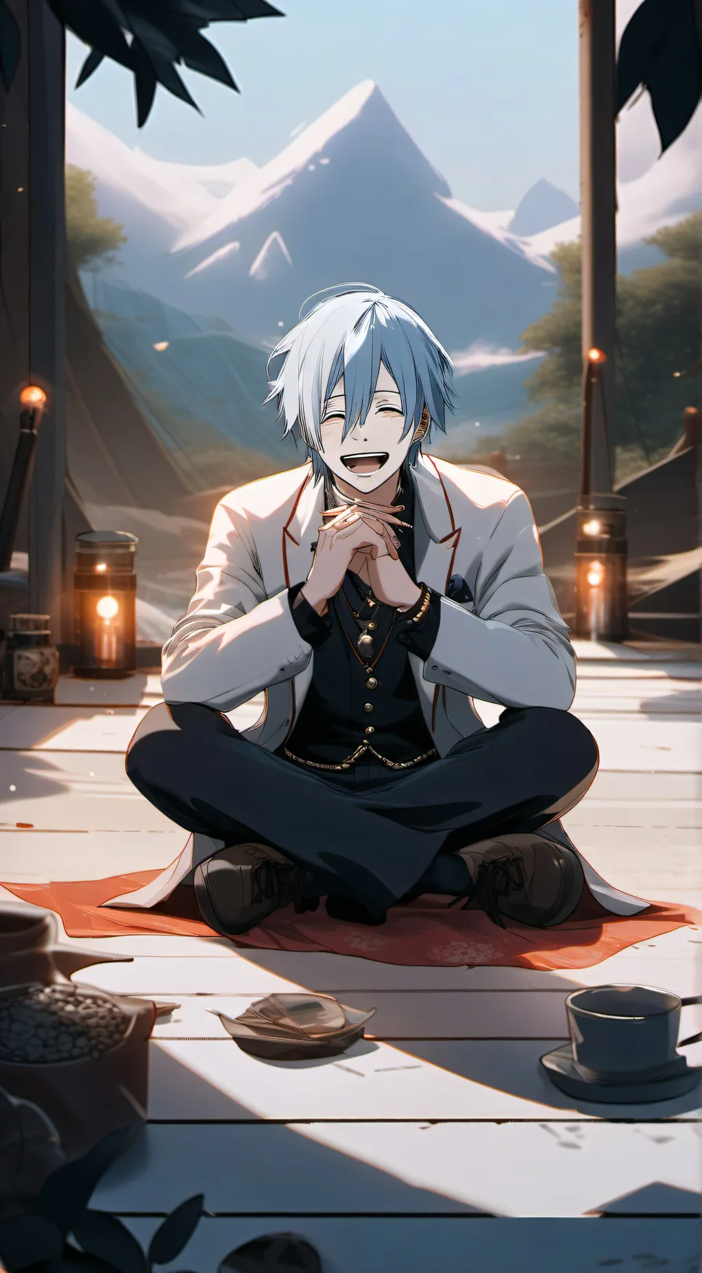 ai character: Mahito husband background