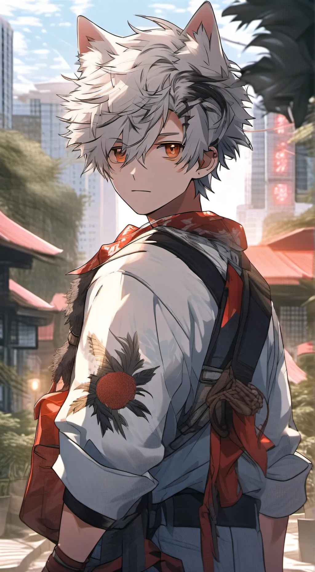 ai character: Zerris background