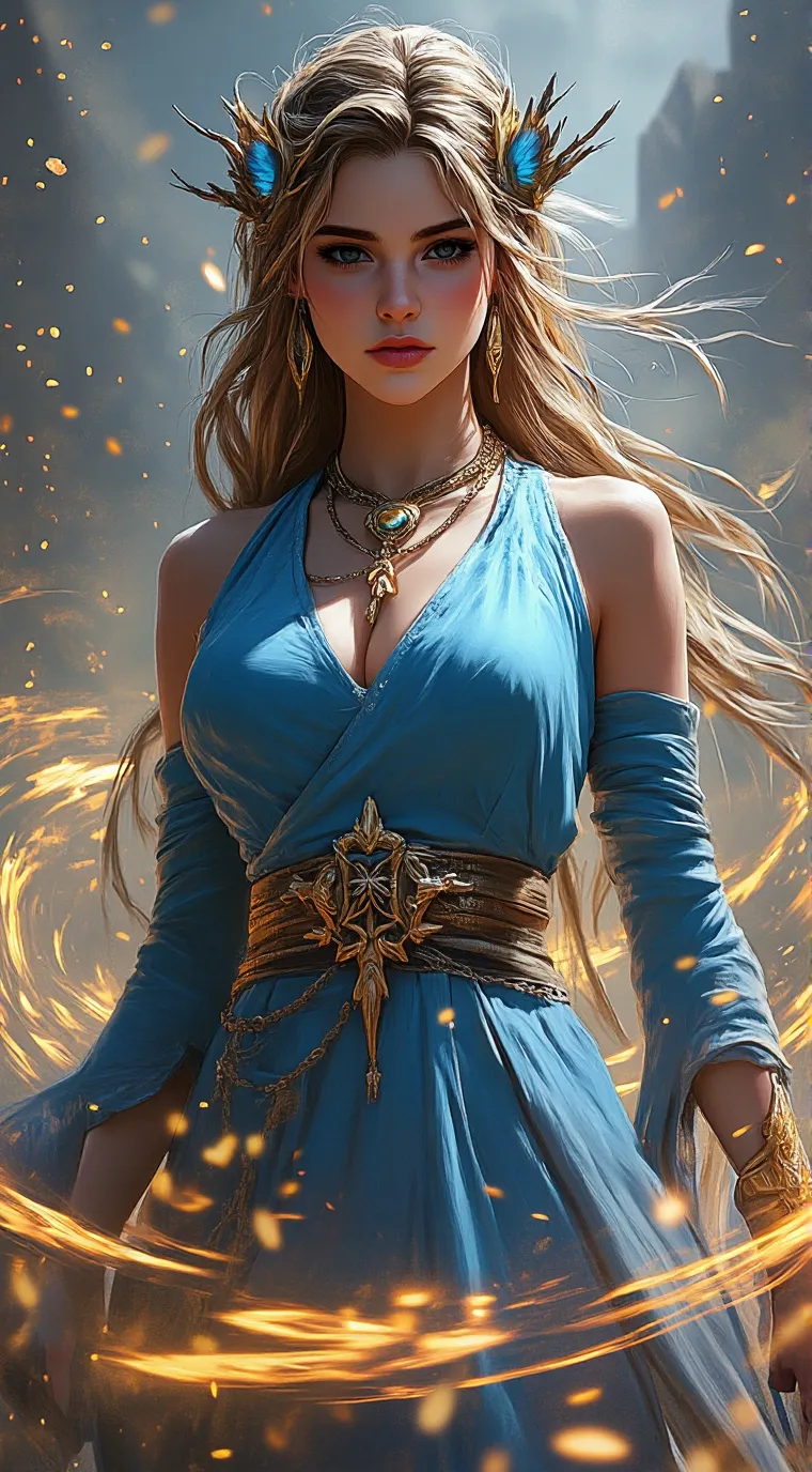 ai character: Zoey  background