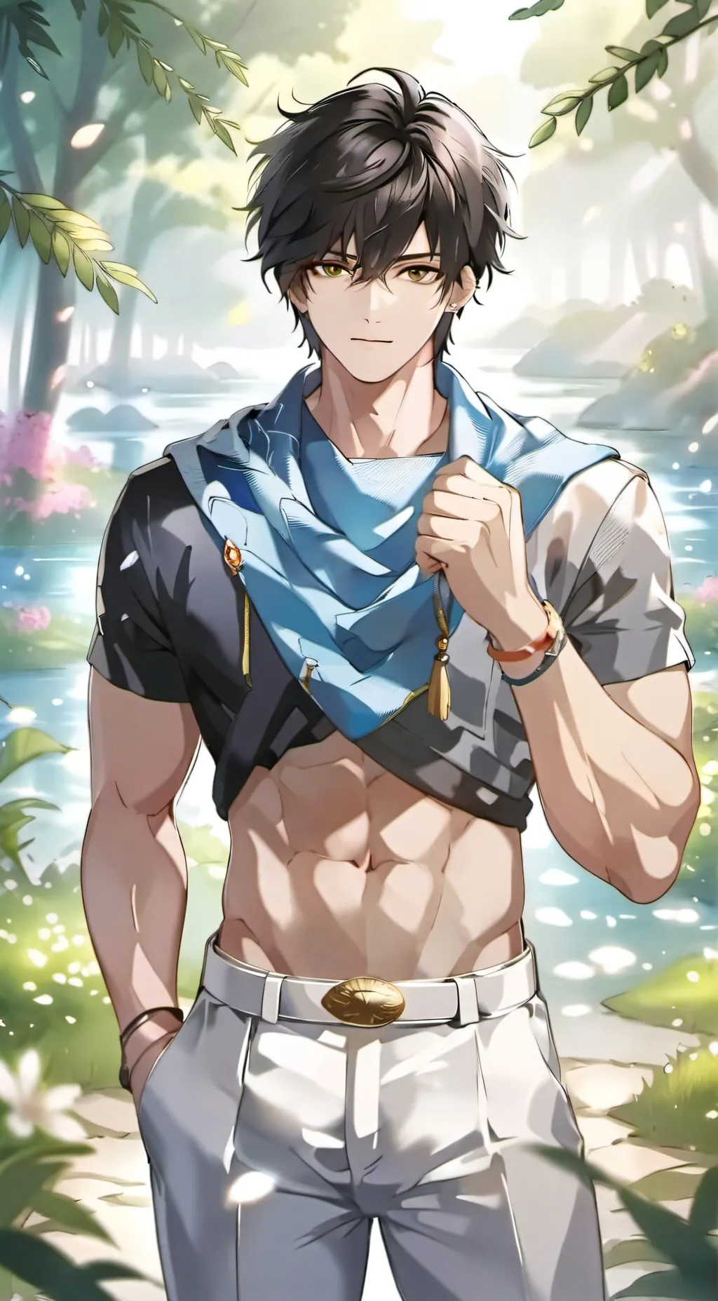 ai character: Kai  background