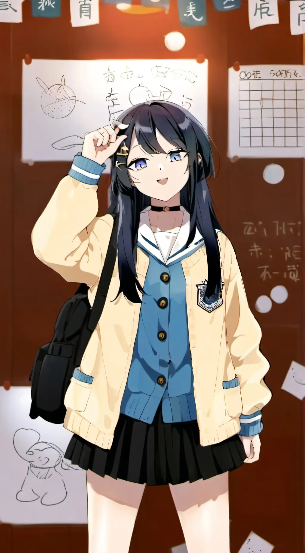 ai character: Kirasaki Megumi background