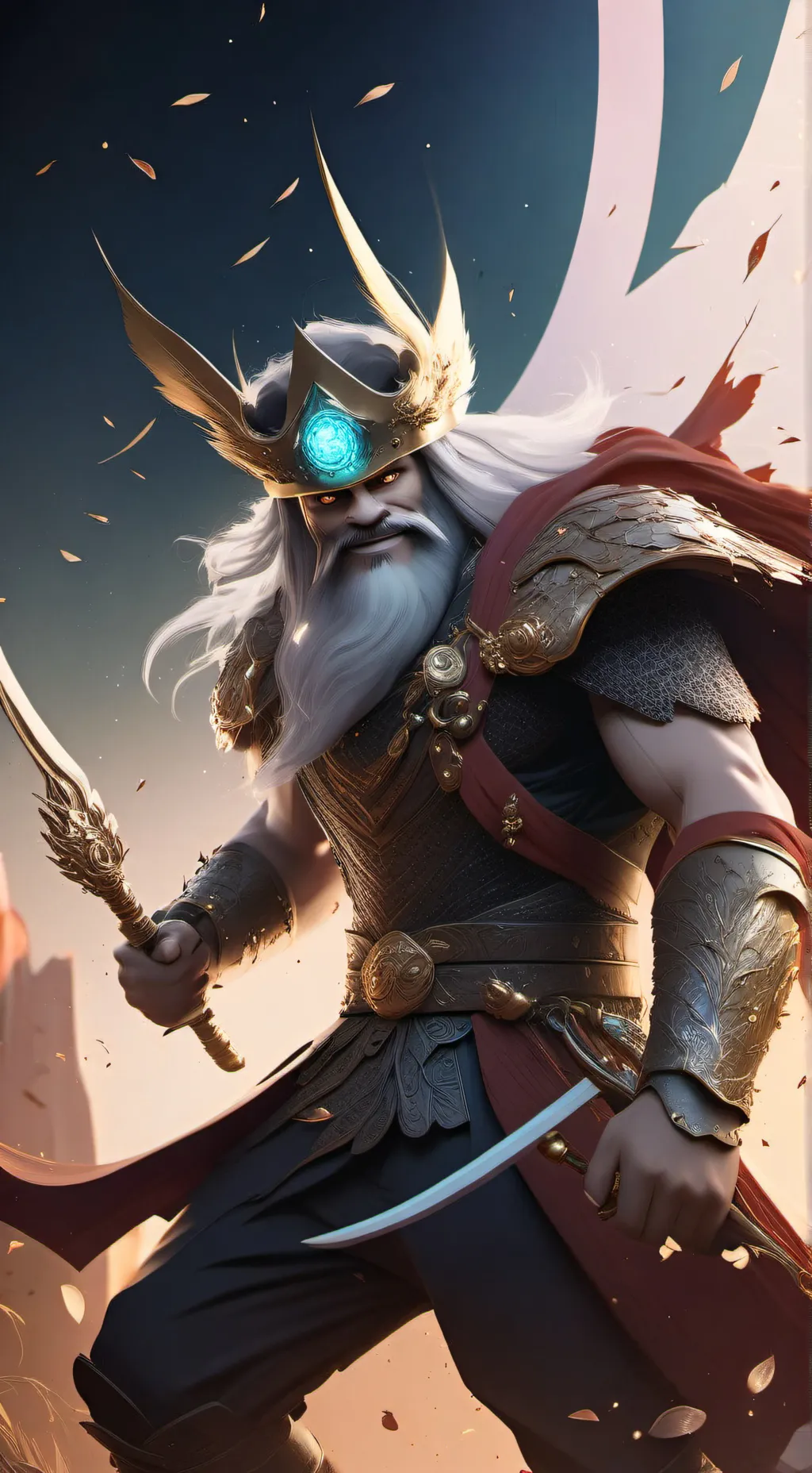 ai character: Aries background