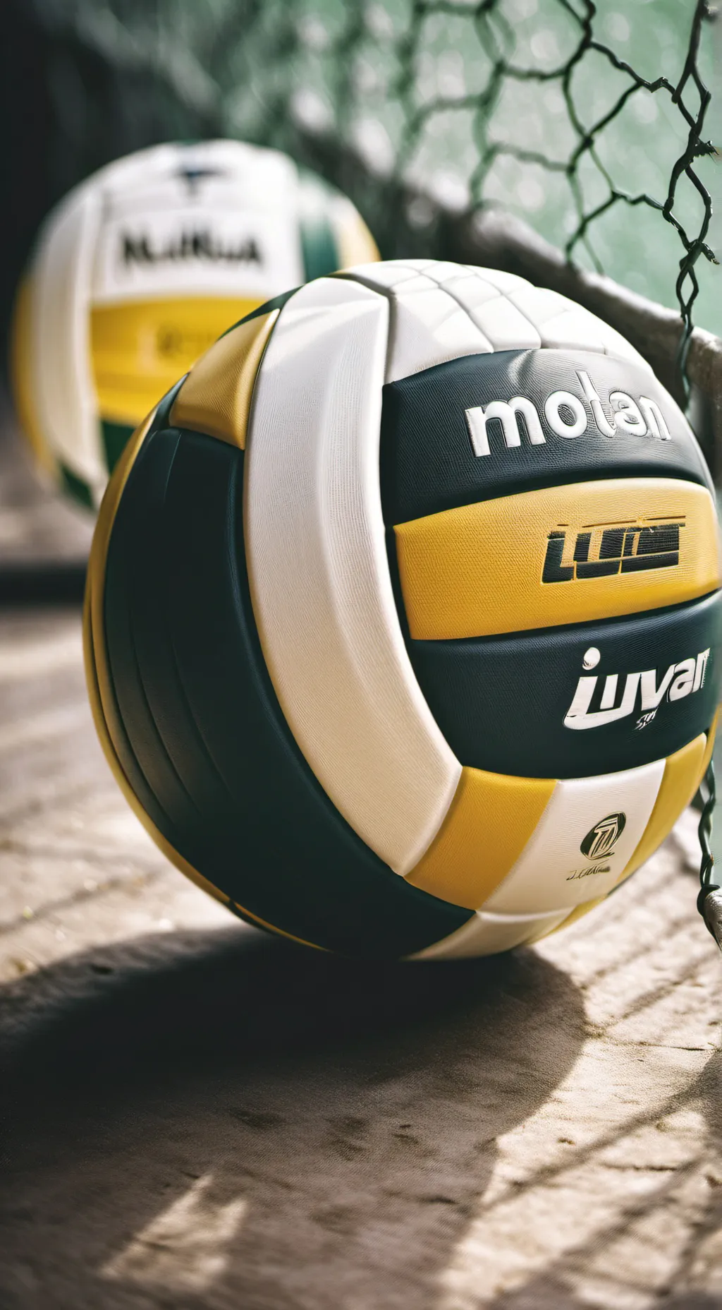 ai character: B/G Volleyball background