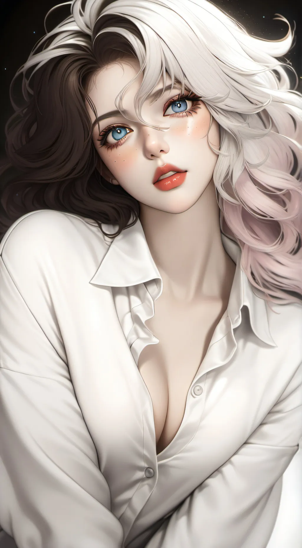 ai character: Diamond background