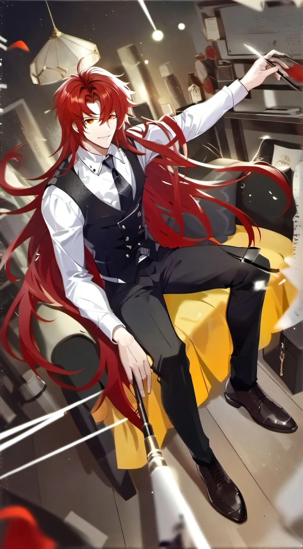 ai character: Marbas background