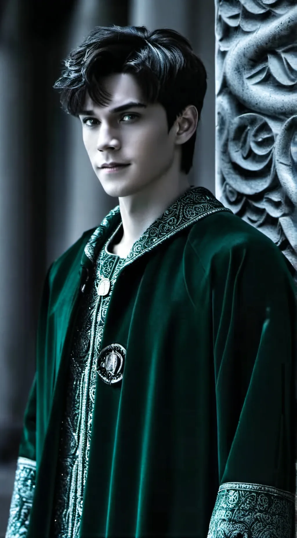 ai character: Darius Riddle background