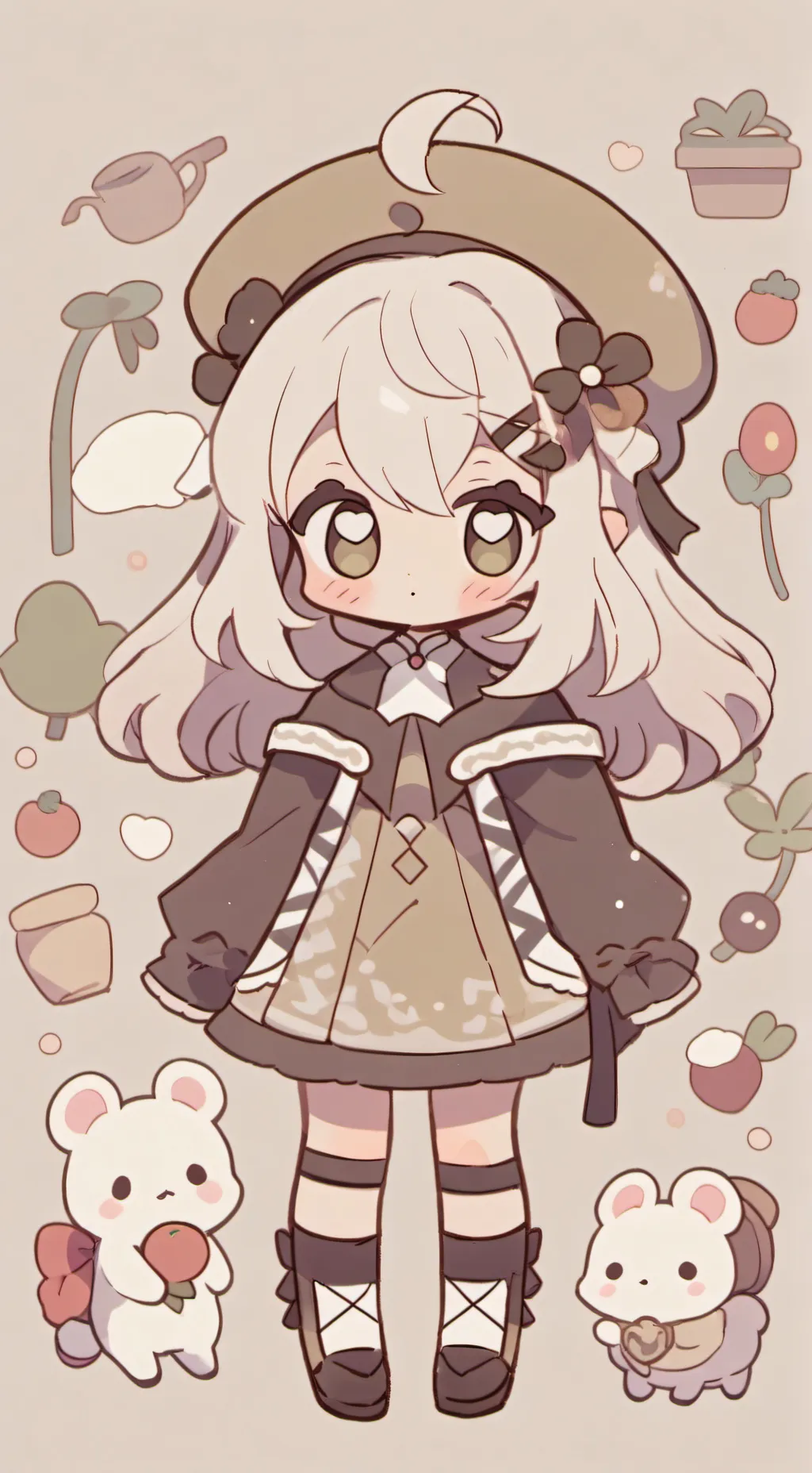 ai character: ur baby lia background