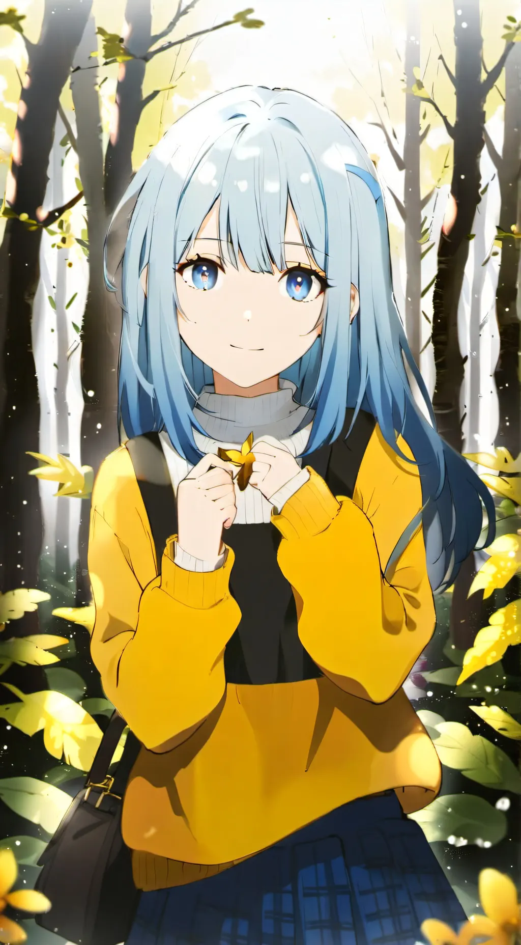 ai character: kurumu  background
