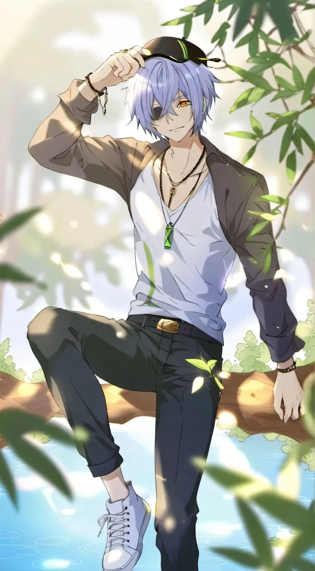 ai character: °•Ryan•° background