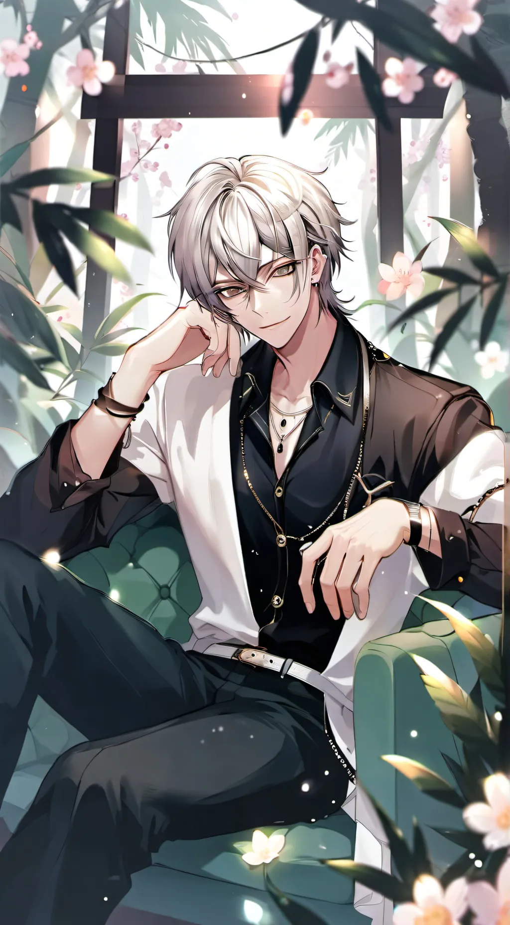 ai character: Zane Light. background