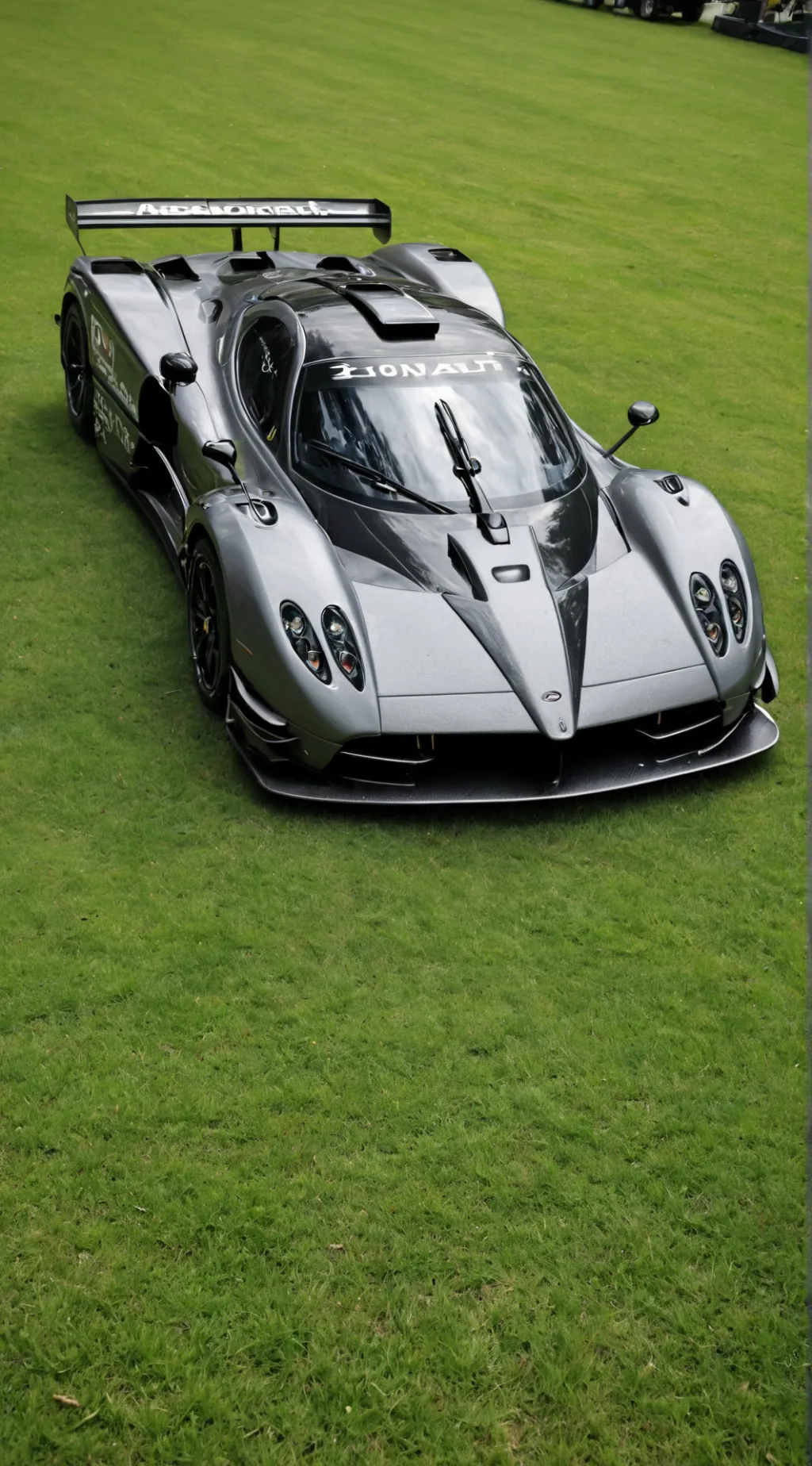 ai character: Monterey car week background