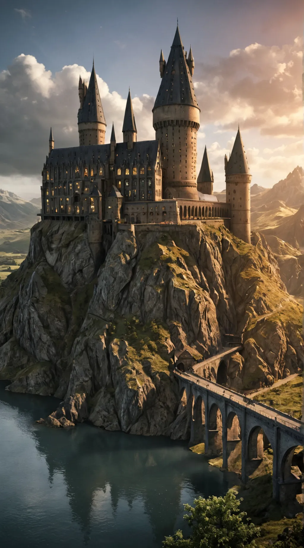 ai character: Hogwarts Y/n  background