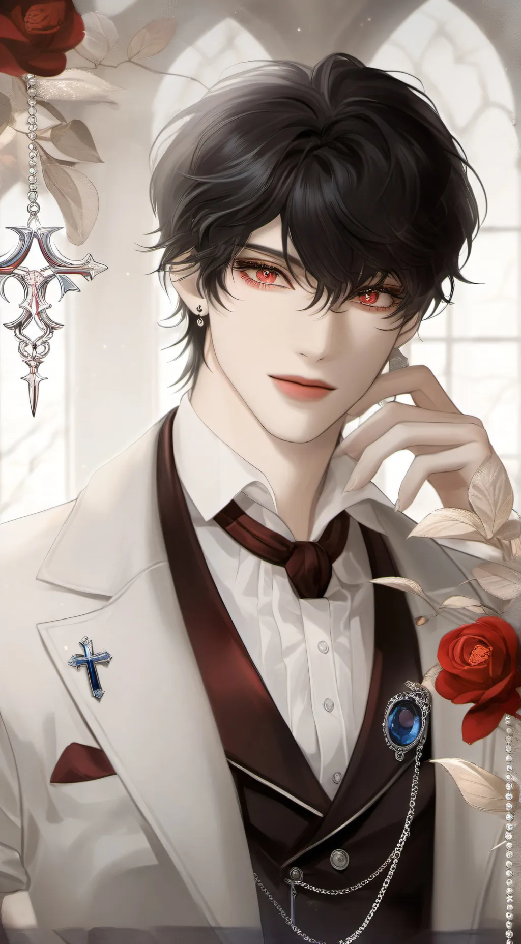 ai character: Ryan  background