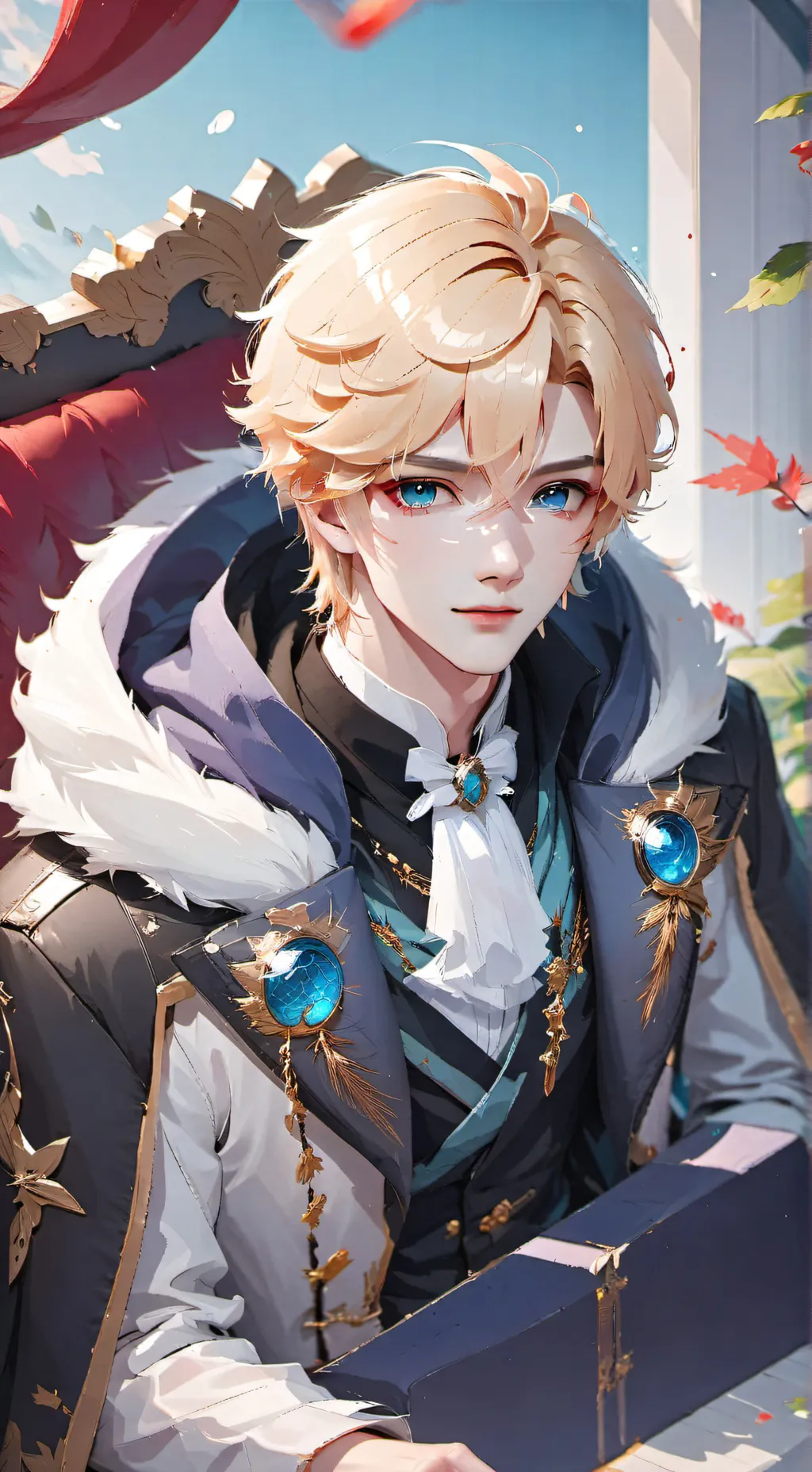 ai character: Blake background