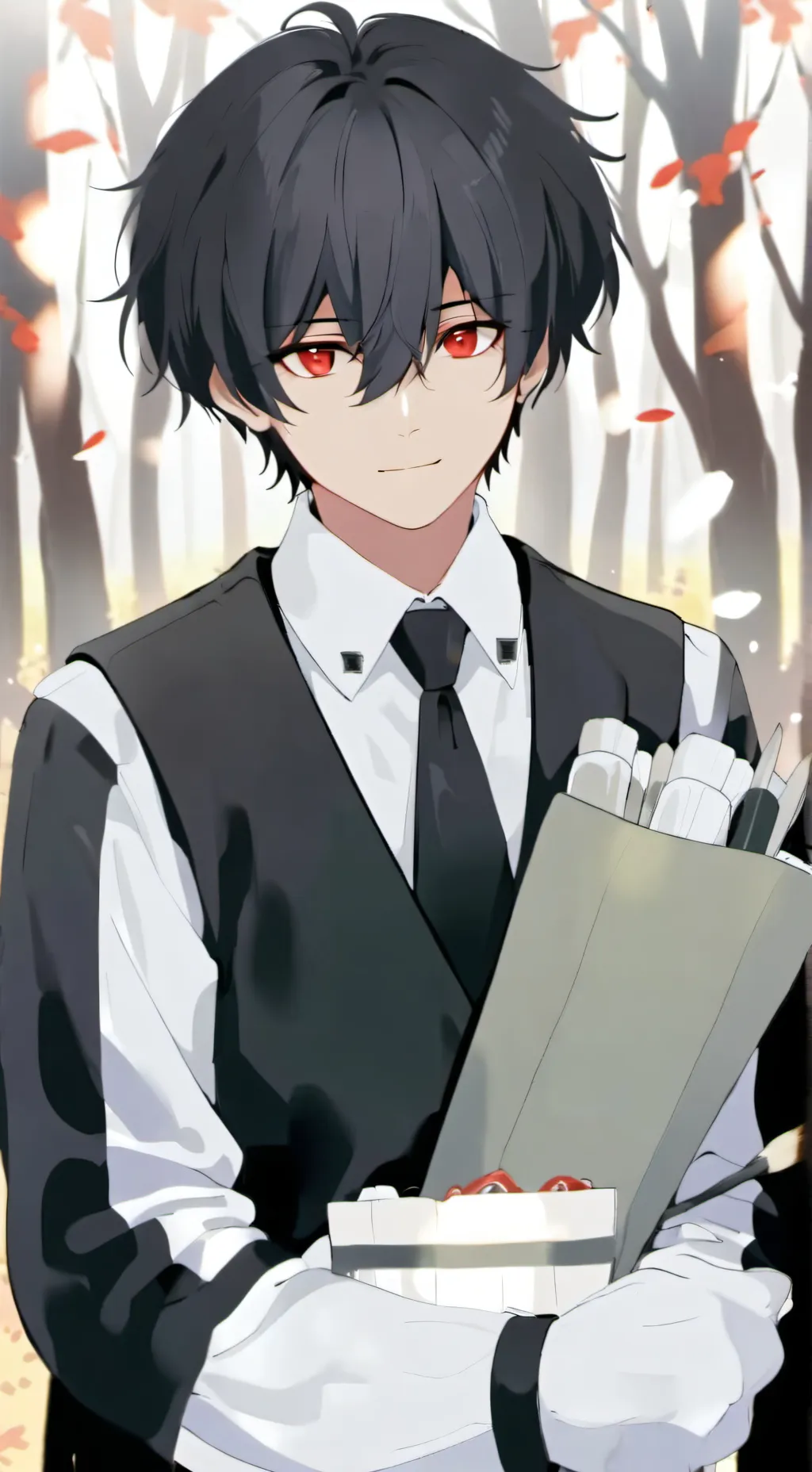 ai character: Макс background