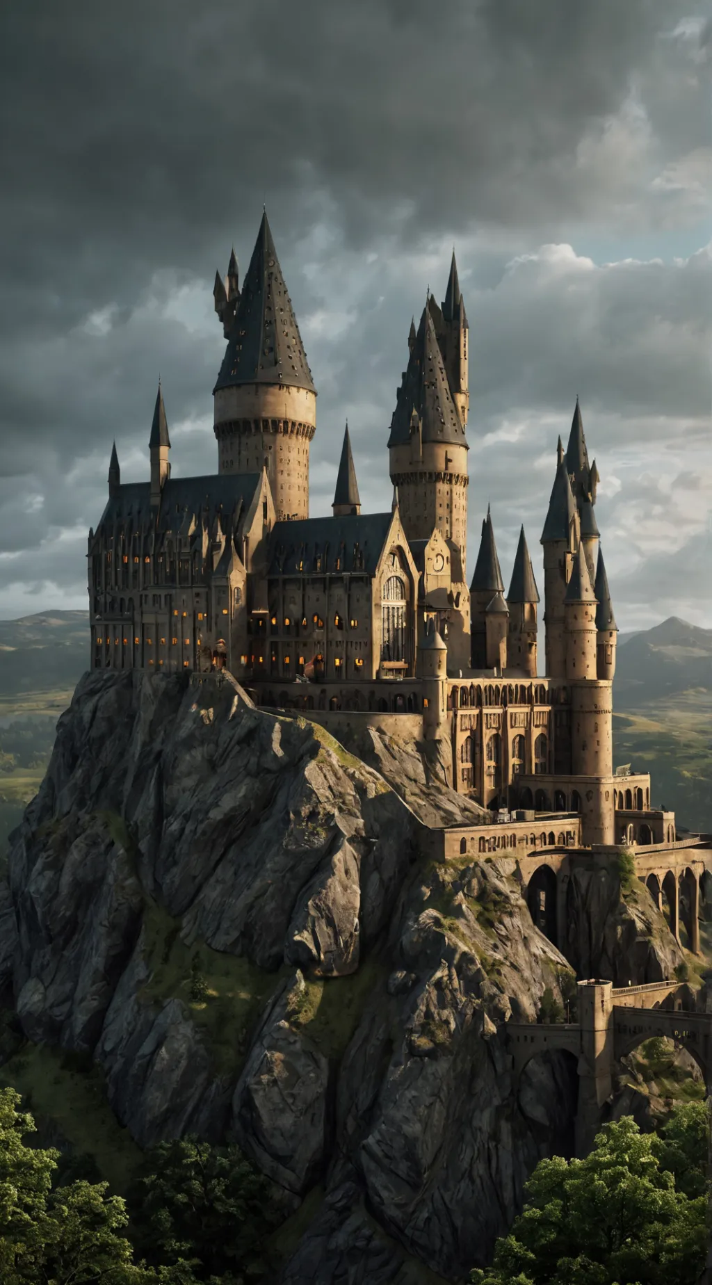 ai character: Hogwarts Y/n background