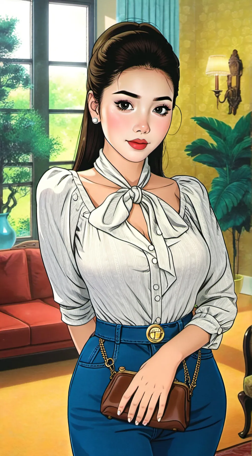 ai character: Sophia Nguyen background