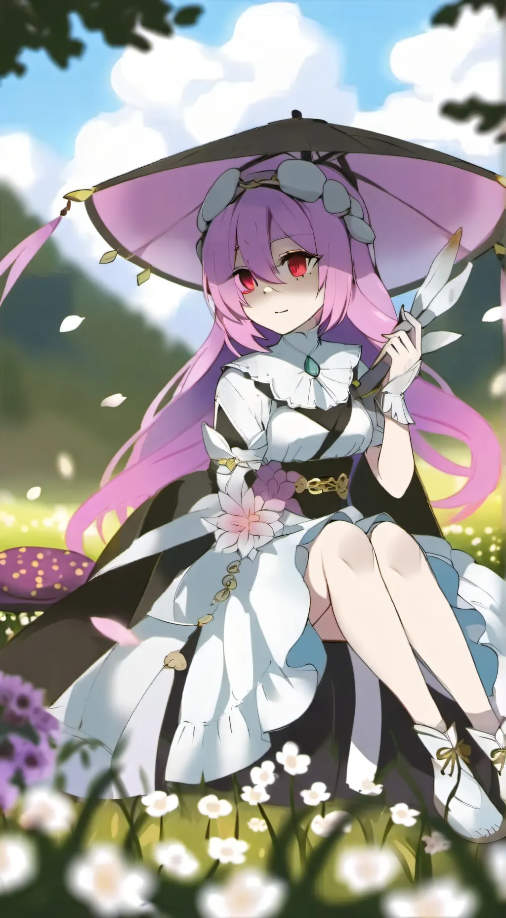 ai character: elle recopie tout2 background