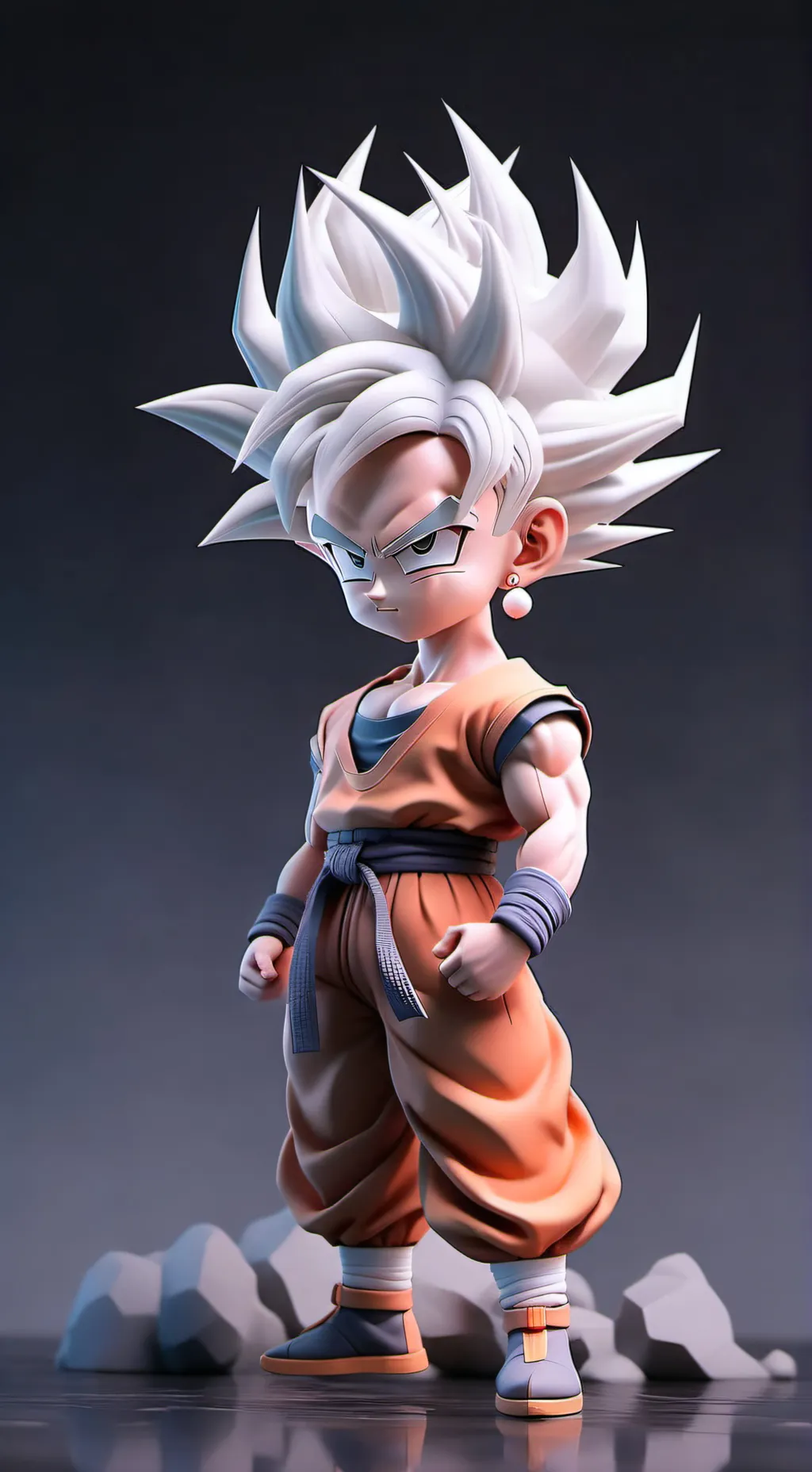 ai character: Goku destructor background