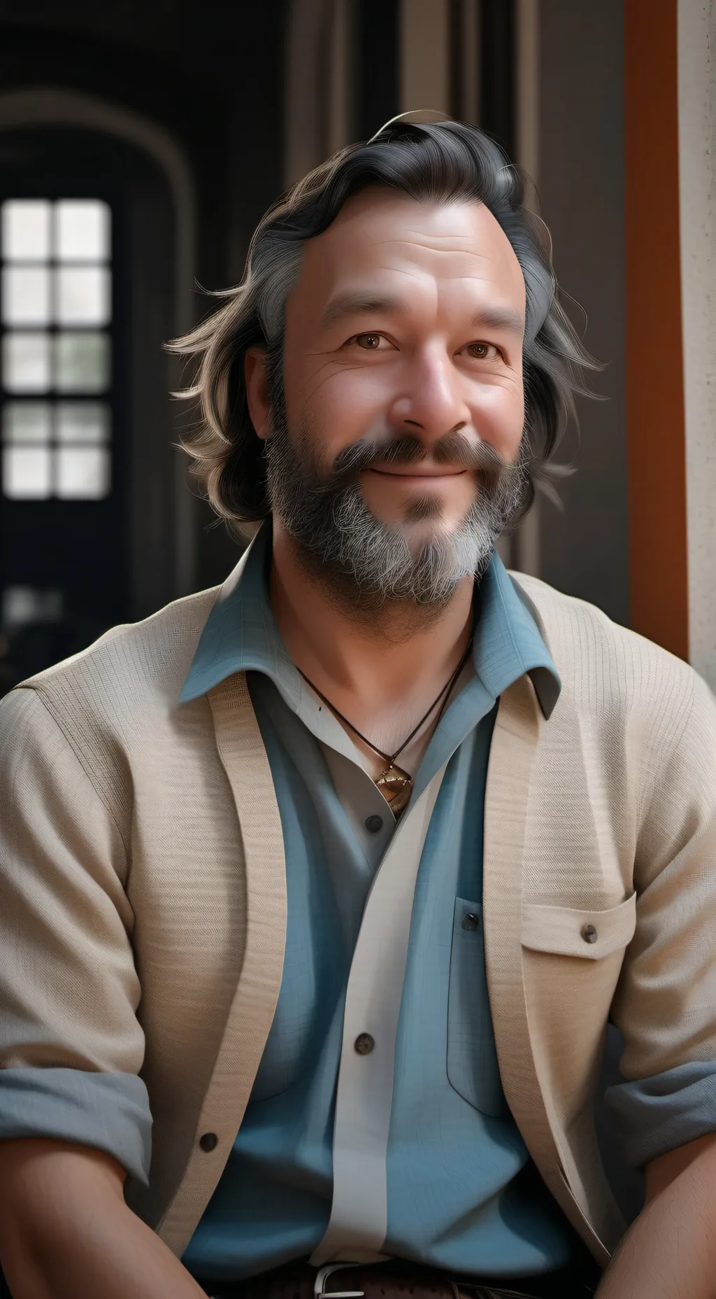 ai character: your father  background