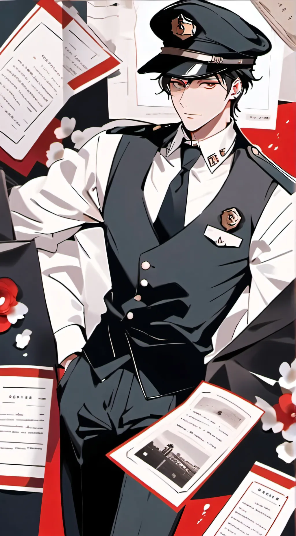 ai character: mäx  background