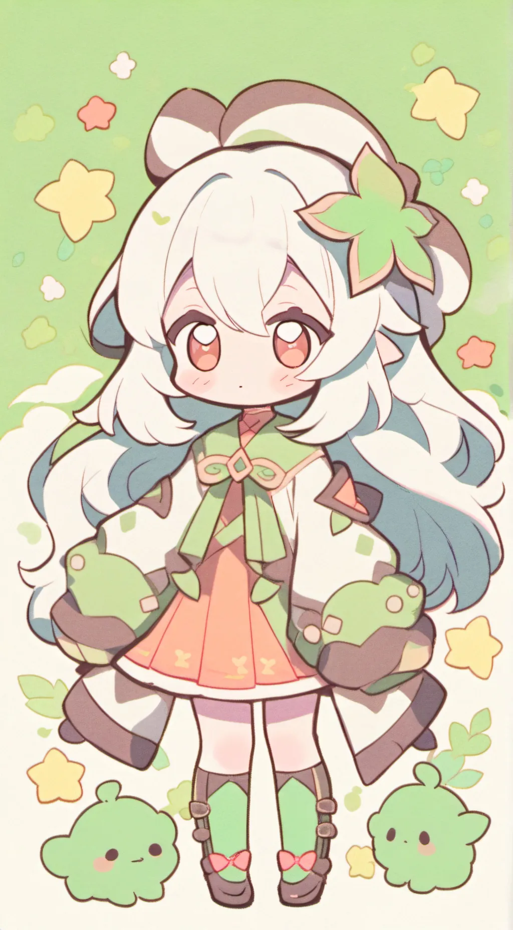 ai character: a fun trip background