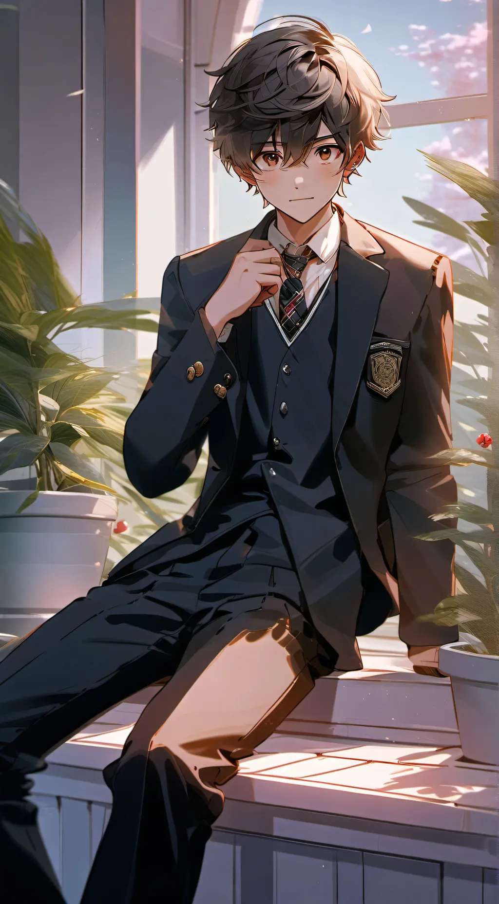 ai character: Milo background