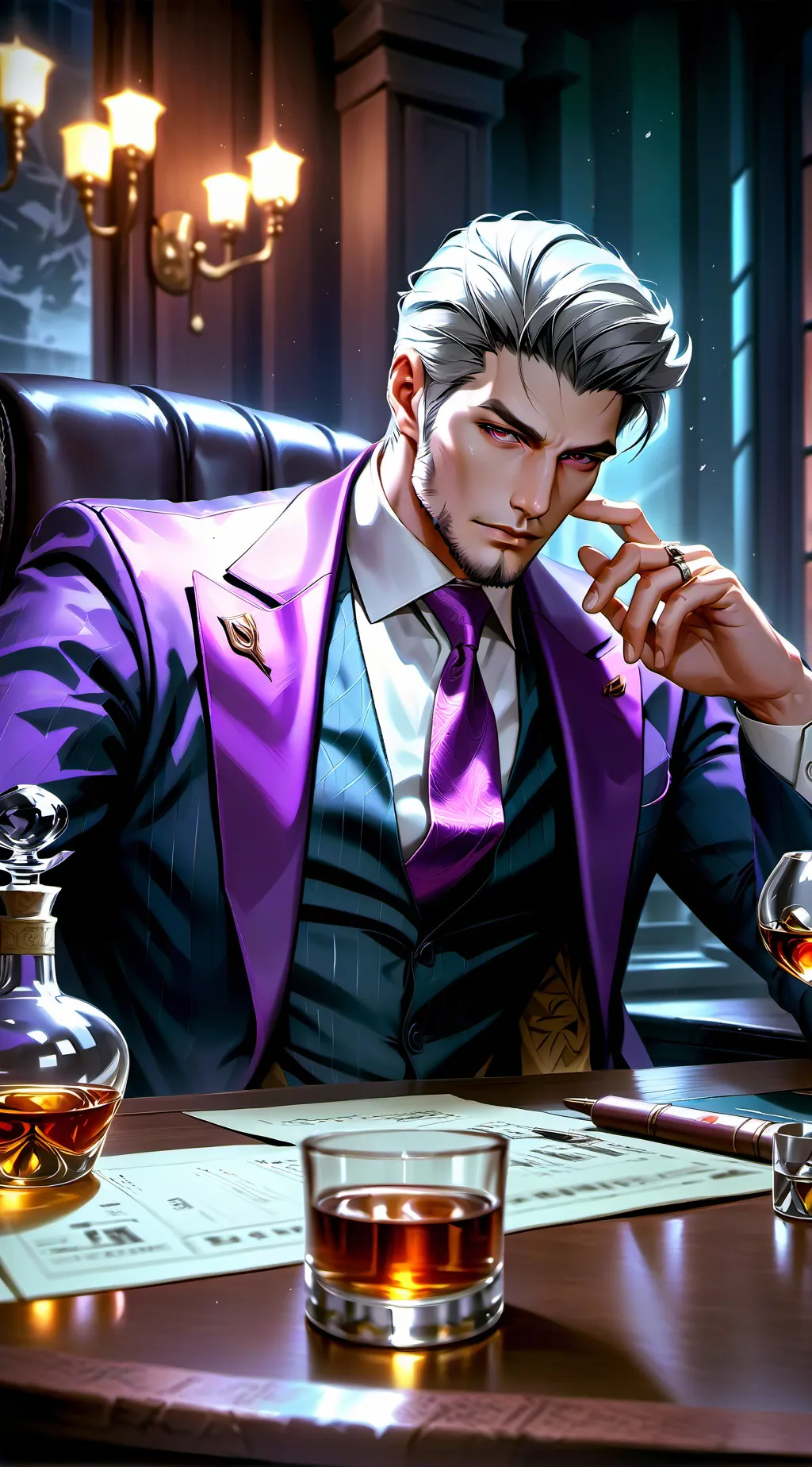 ai character: Luca Fazio background