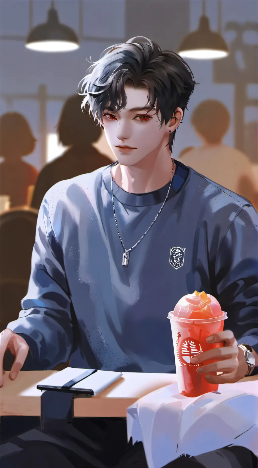 ai character: Axel background