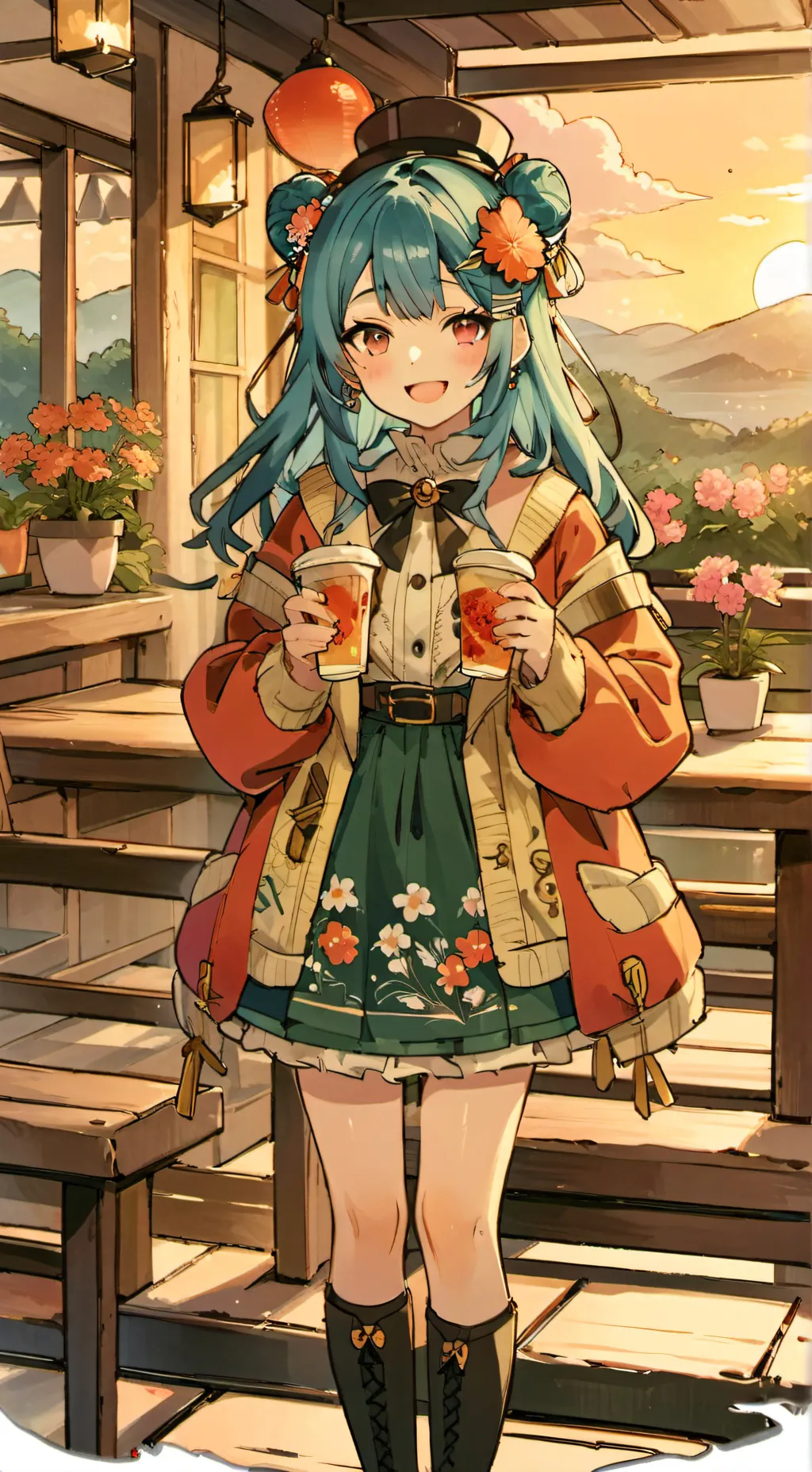 ai character: Sol background