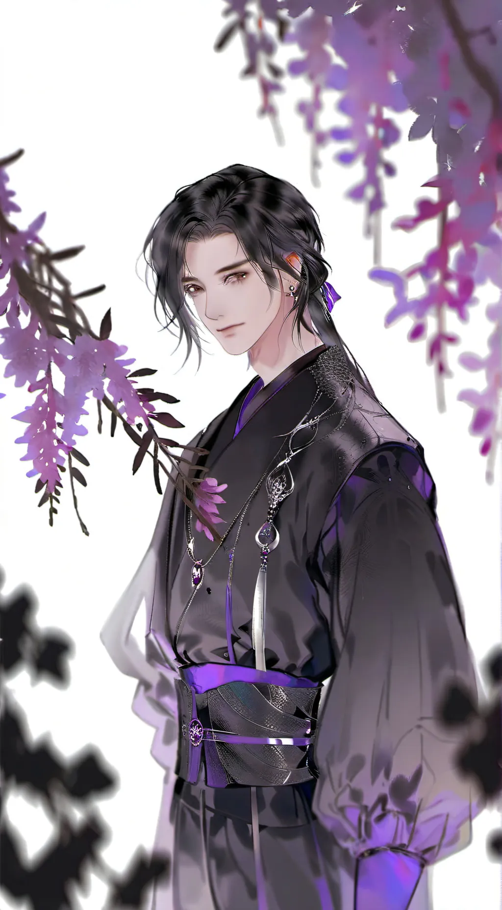 ai character: Zach. background