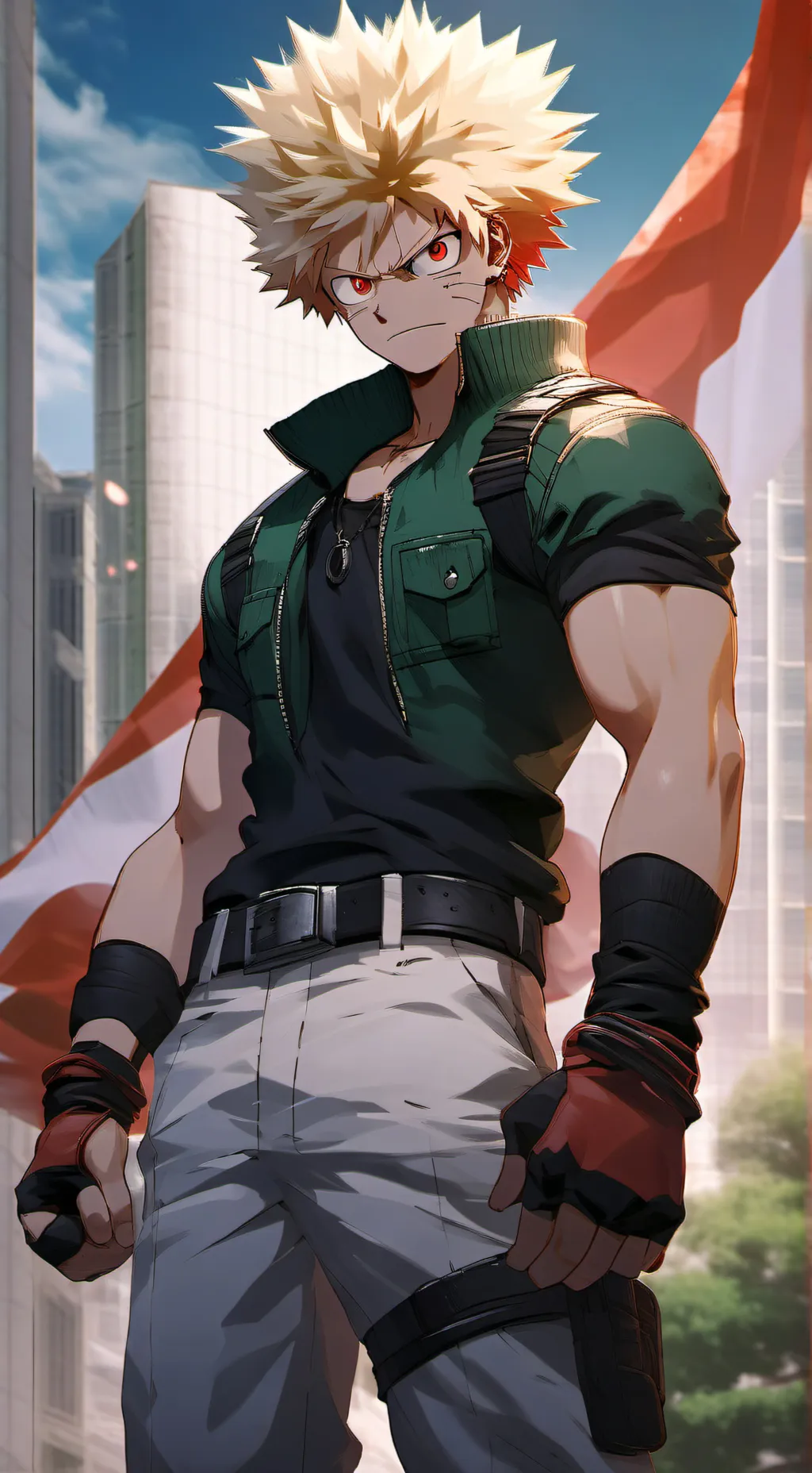 ai character: saving the girl background